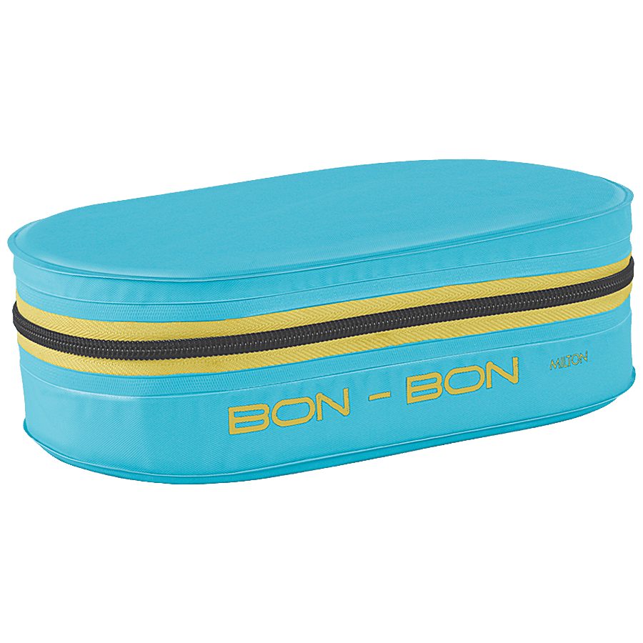 Milton New Bon Bon Lunch Box With 2 Leak-Proof Containers - Cyan