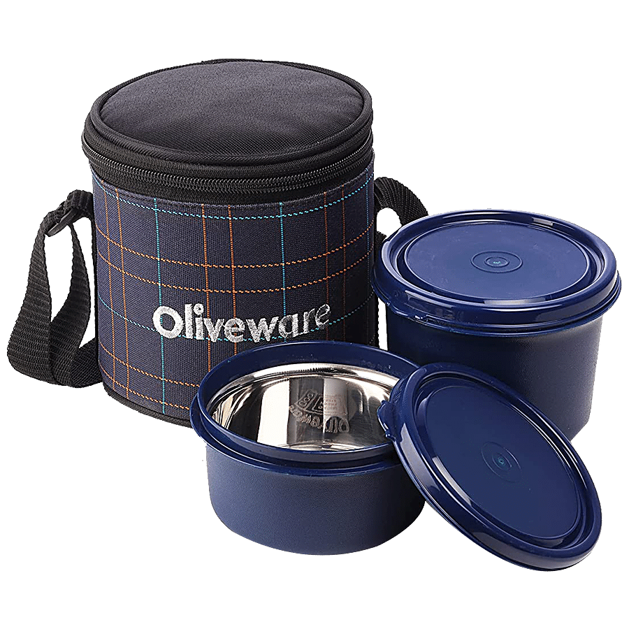 Oliveware Cleo Lunch Box With Bag - Microwave Safe