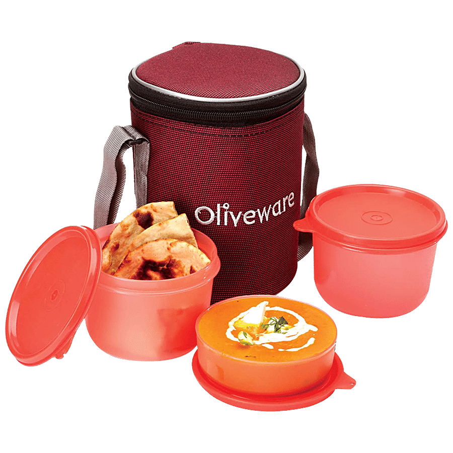 Oliveware Easy Meal Lunch Box With Bag Dist - Durable