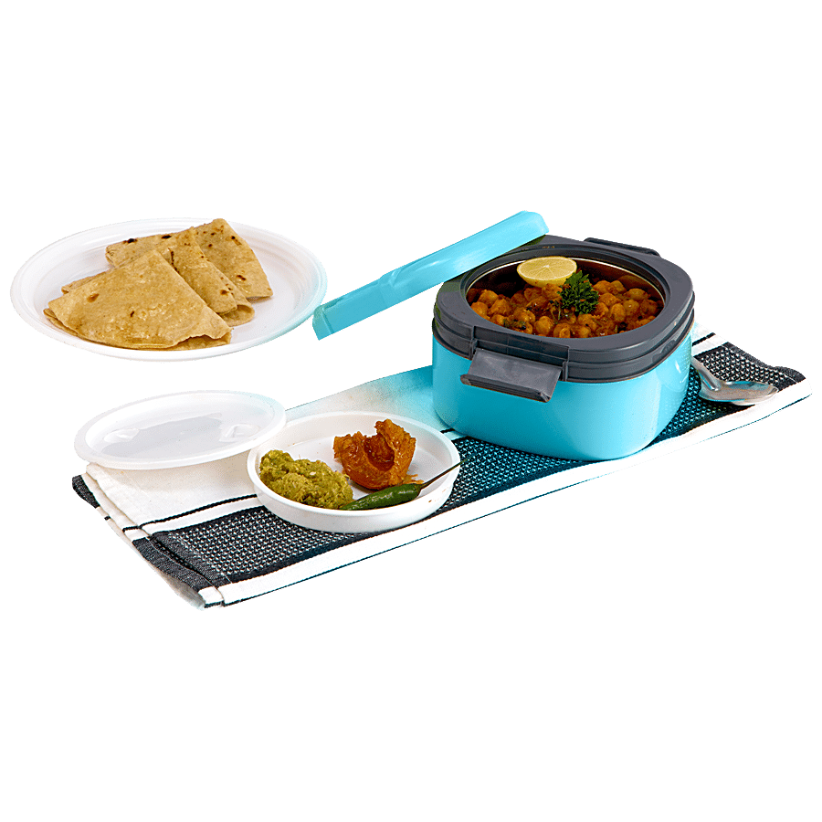 Saura E-Square Lunch Pack - Insulated Steel