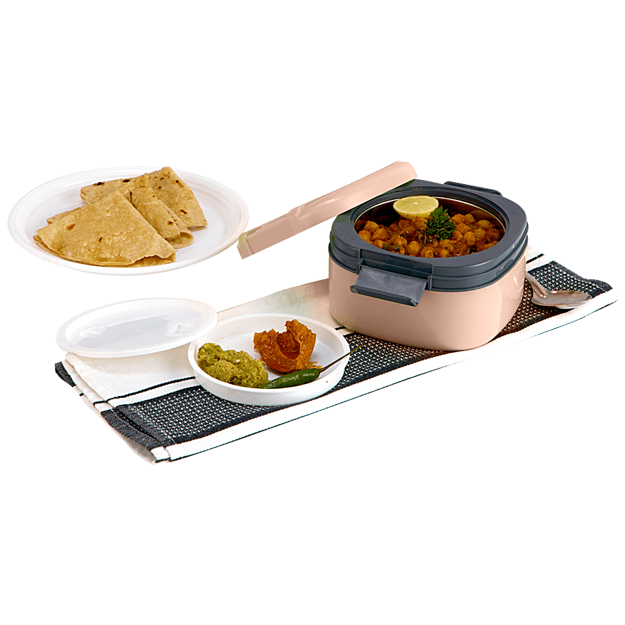 Saura E-Square Lunch Pack - Insulated Steel