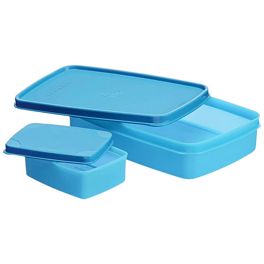 Signoraware Easy Lunch Container - Blue