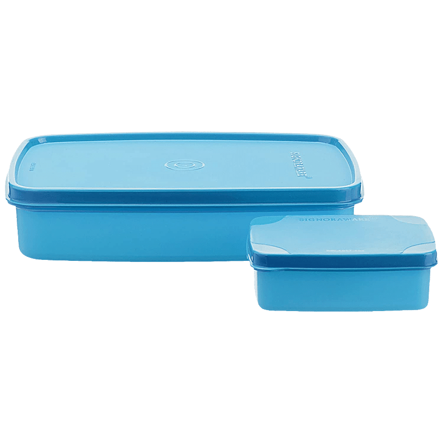 Signoraware Easy Lunch Container - Blue