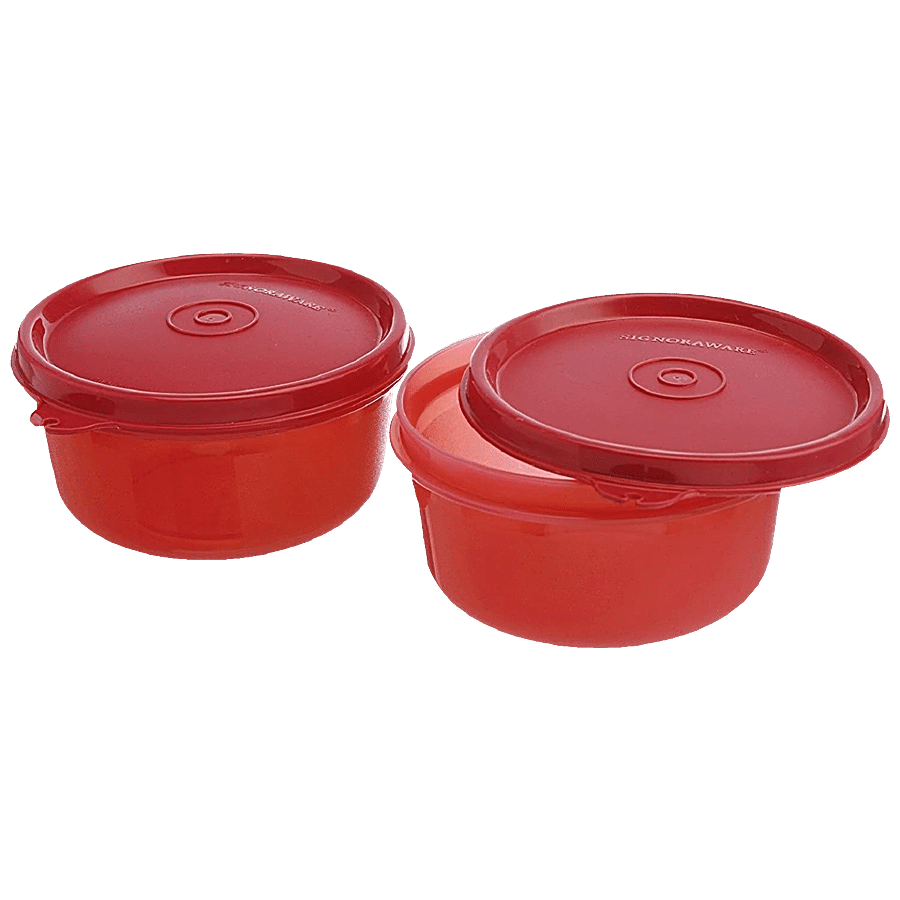 Signoraware Mid-Day Lunch Box With Bag - Red