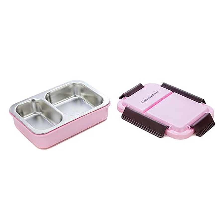 Signoraware Steel Lunch Box/Tiffin Box - Duo Star