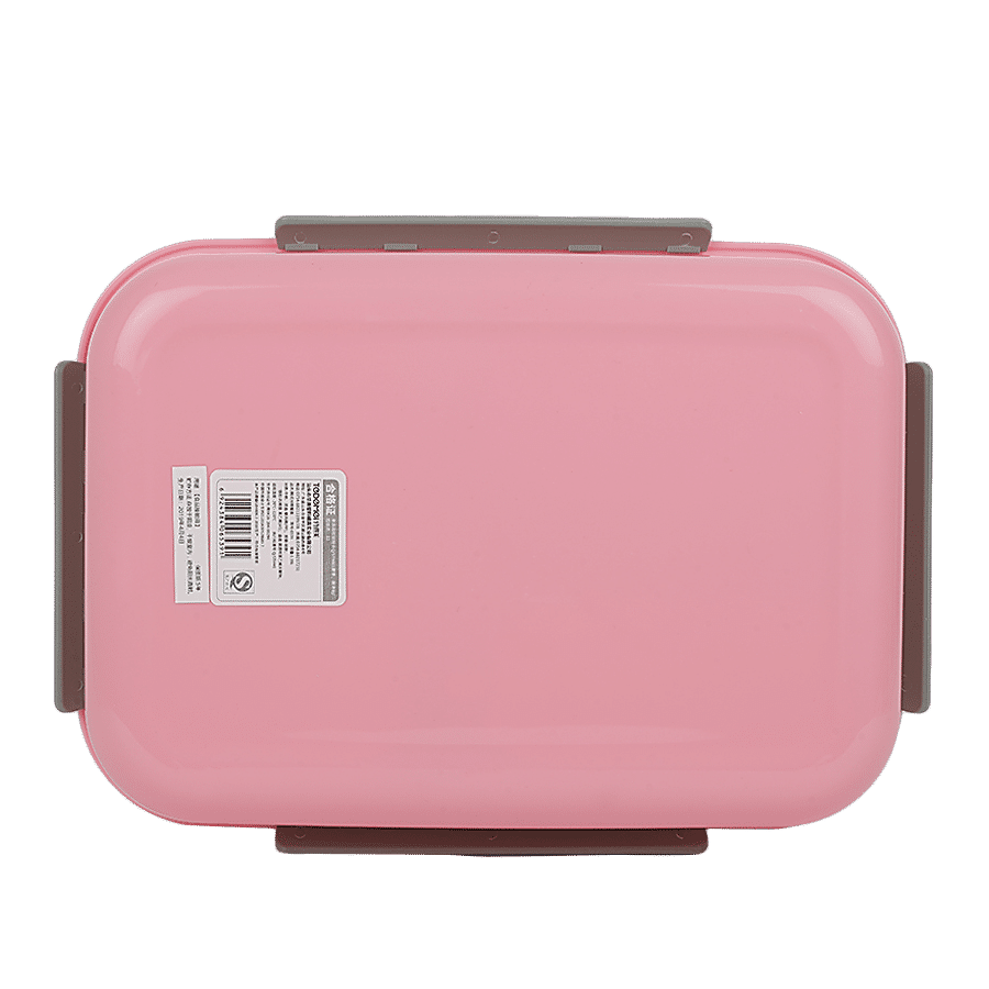 Tedemei Plastic Lunch Box - Pink