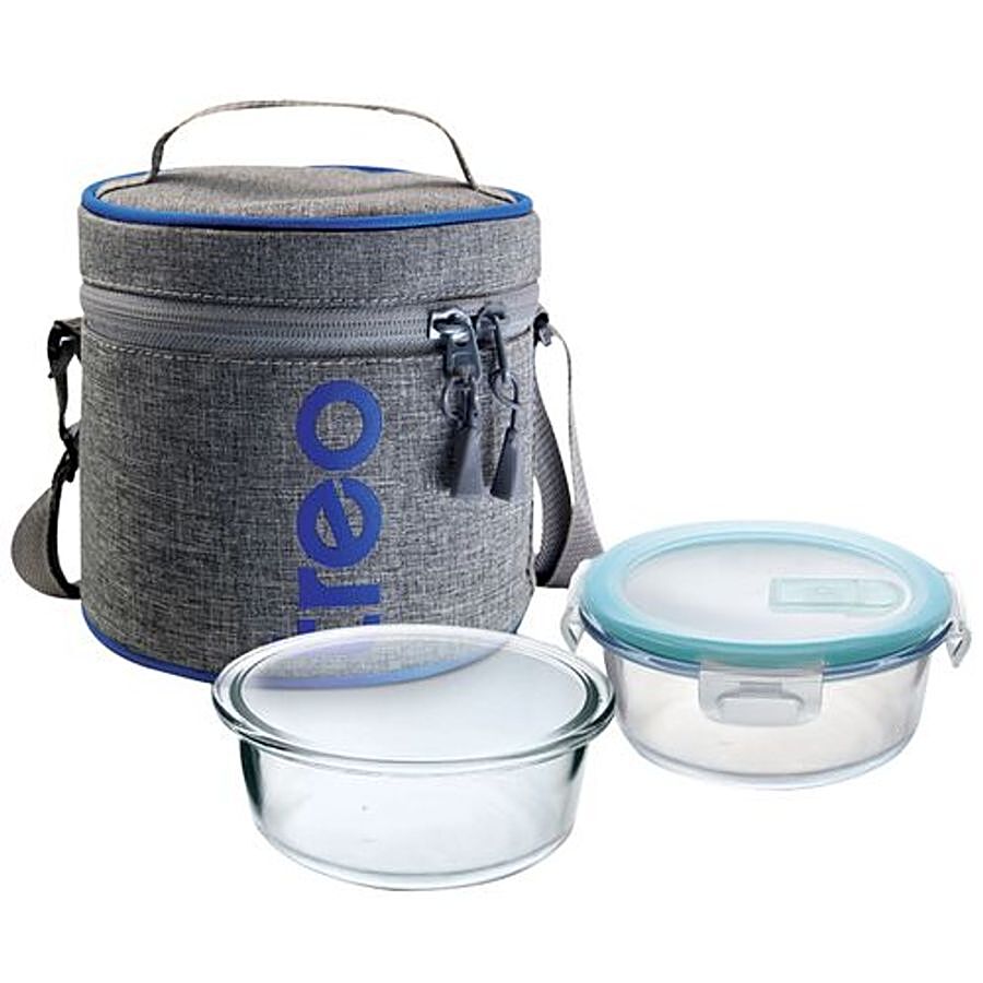 Treo All Fresh Borosilicate Glass Tiffin/Lunch Box