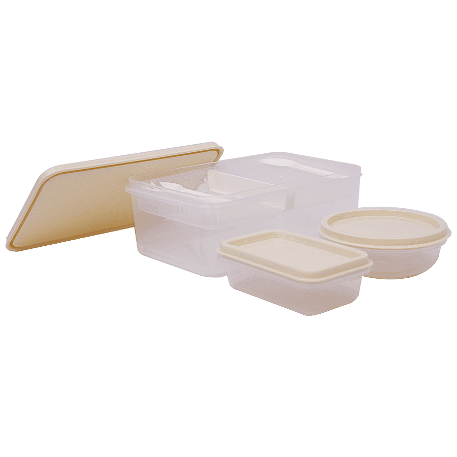 Unica Mangiamo Lunch Box - Ivory