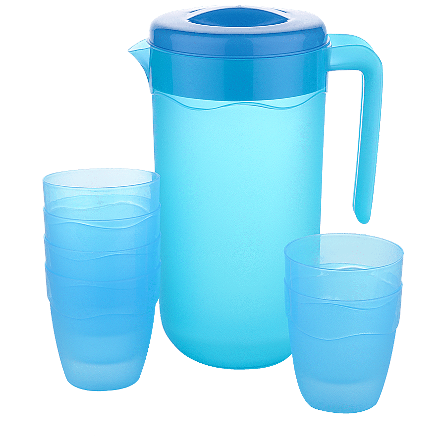 Asian Titan Juice Set With Glasses