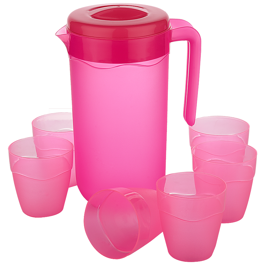 Asian Titan Juice Set With Glasses