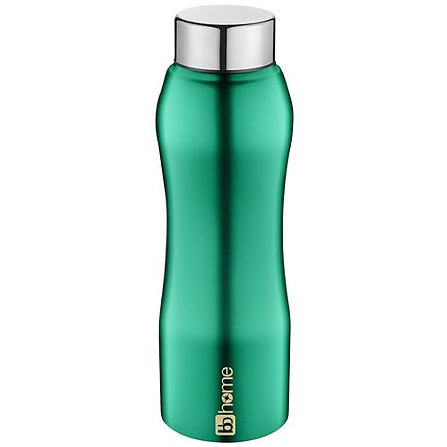 BB Home Trendy Stainless Steel Bottle With Steel Cap - Turquoise Colour