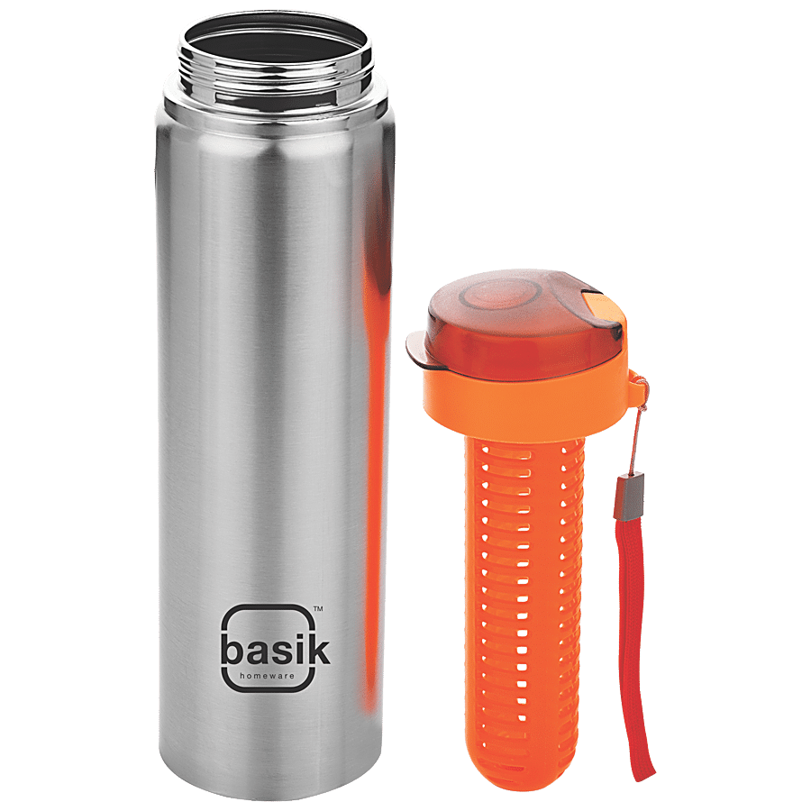 Basik EUREKA Black/Slliver Stainless steel Fridge Bottles