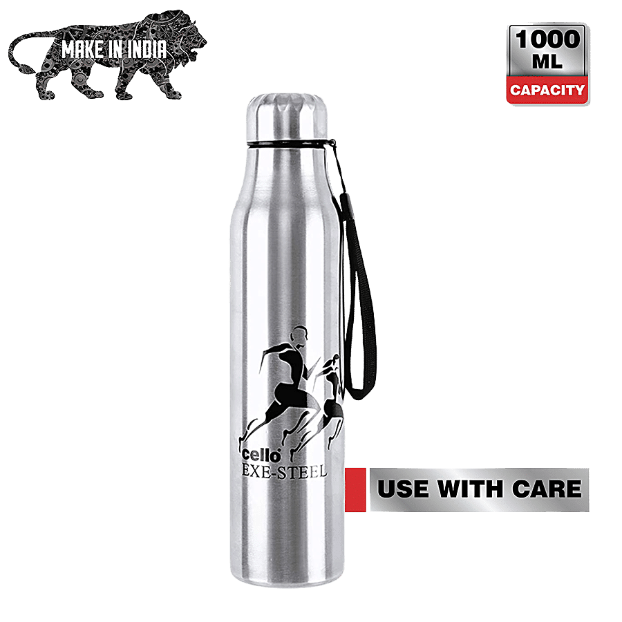 Cello Goldie Stainless Steel Water Bottle - Leak Proof