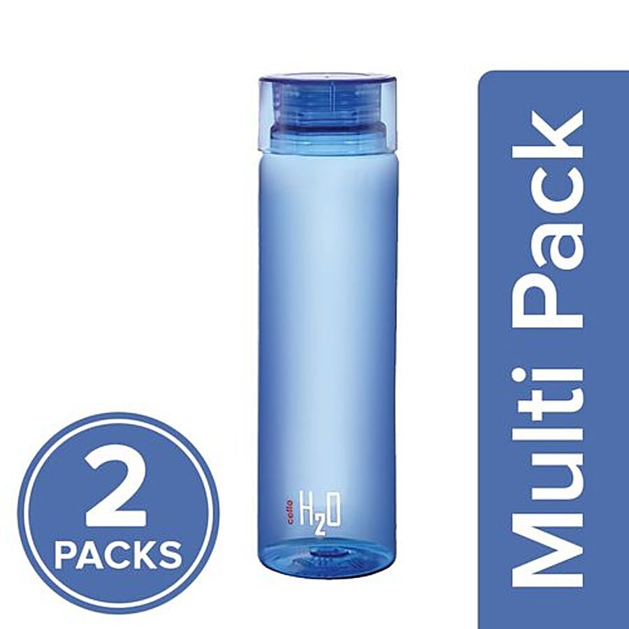 Cello H2O Unbreakable Water Bottle - Blue