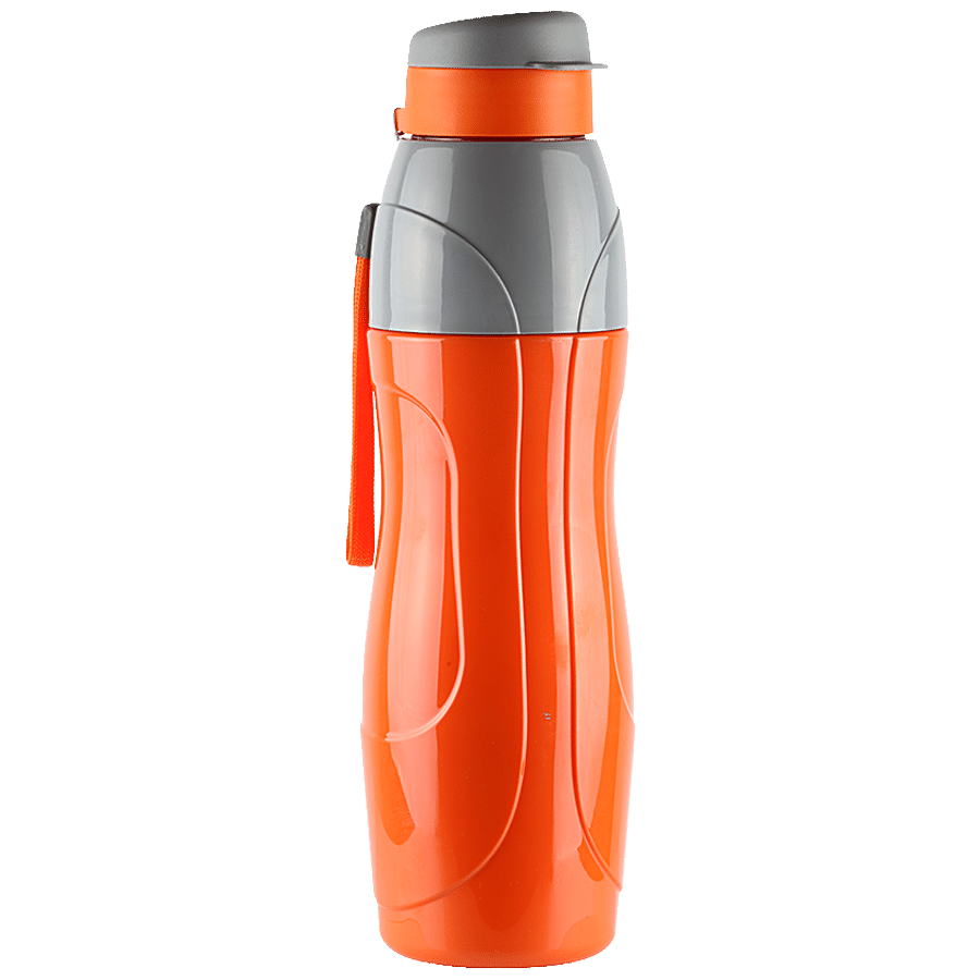 Cello Puro Plastic Sports 900 Water Bottle - Orange