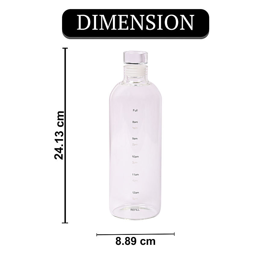 DP Borosilicate Glass Water Bottle