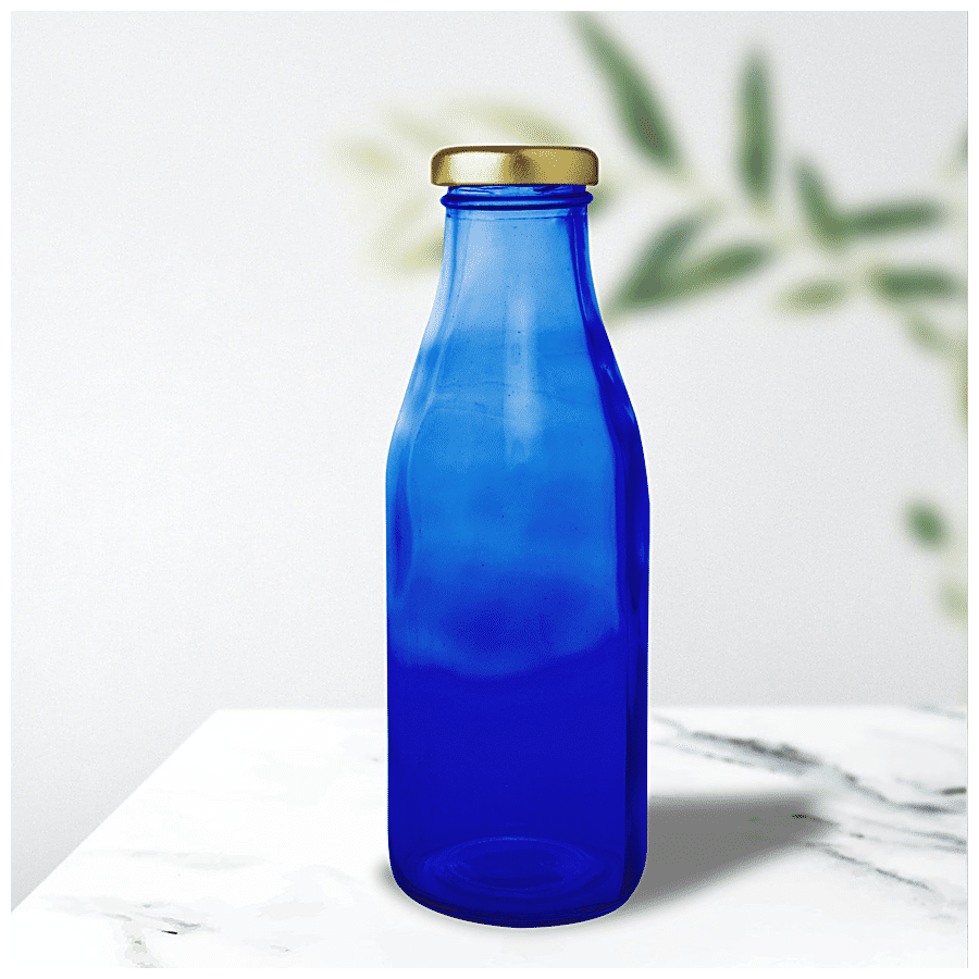 Glass Ideas  Bottle - Blue