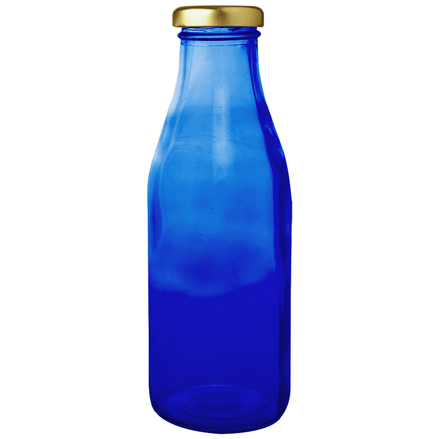 Glass Ideas  Bottle - Blue