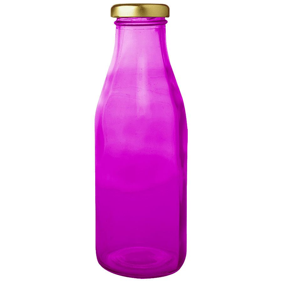 Glass Ideas  Bottle - Pink