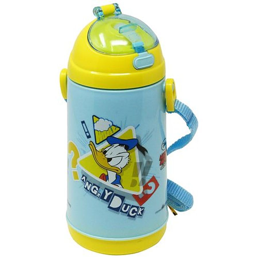 Hm International Disney Donald Duck Double Wall Plastic Sipper Kids Water Bottle