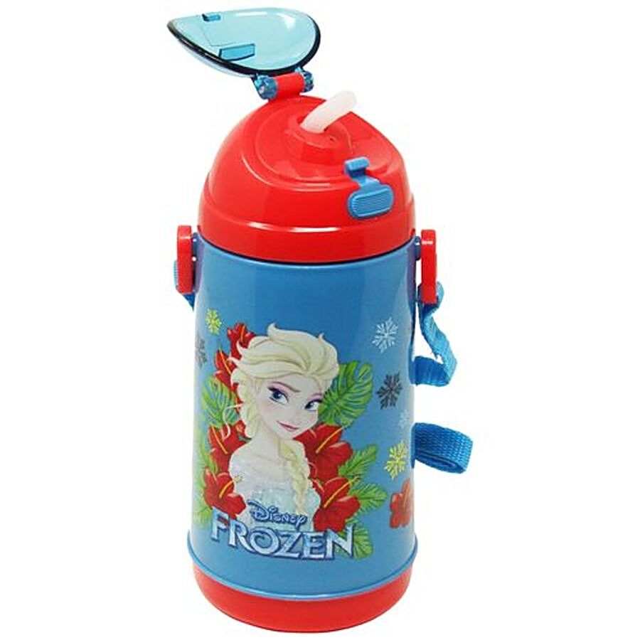 Hm International Disney Frozen Double Wall Plastic Sipper Kids Water Bottle