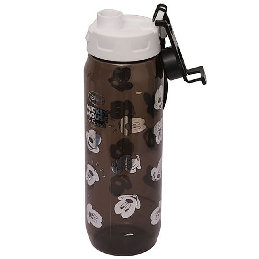 Hm International Disney Mickey Mouse Black Plastic Kids Water Bottle