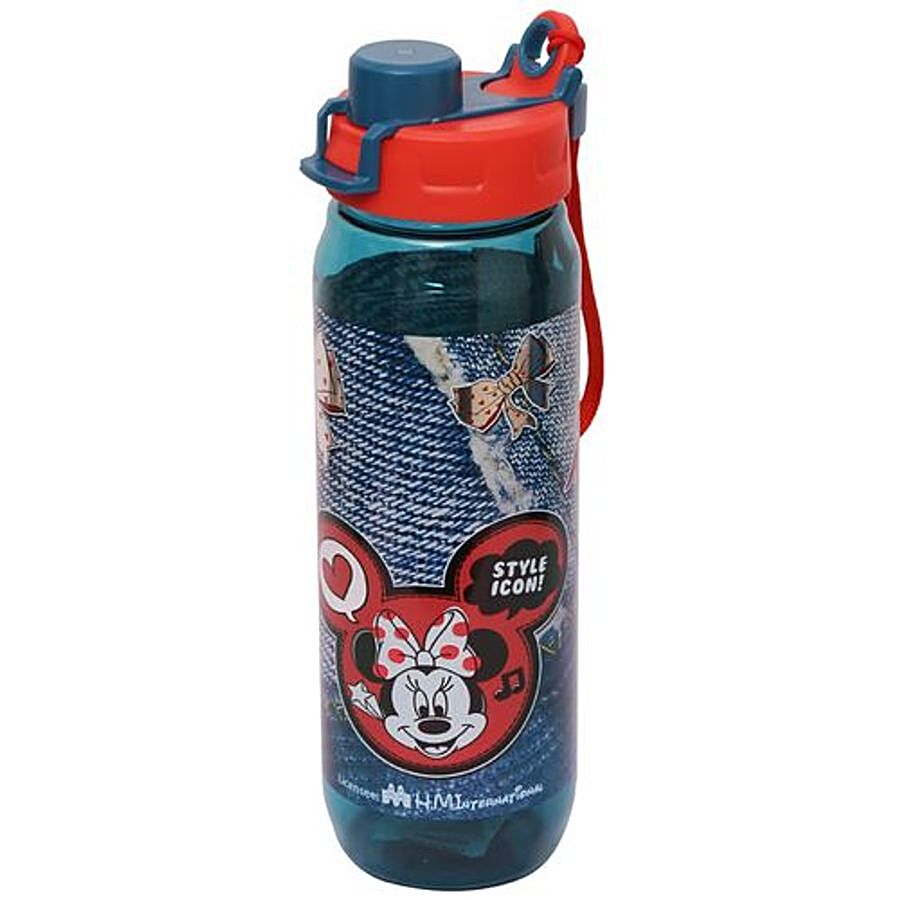 Hm International Disney Minnie Mouse Jeans Plastic Kids Water Bottle