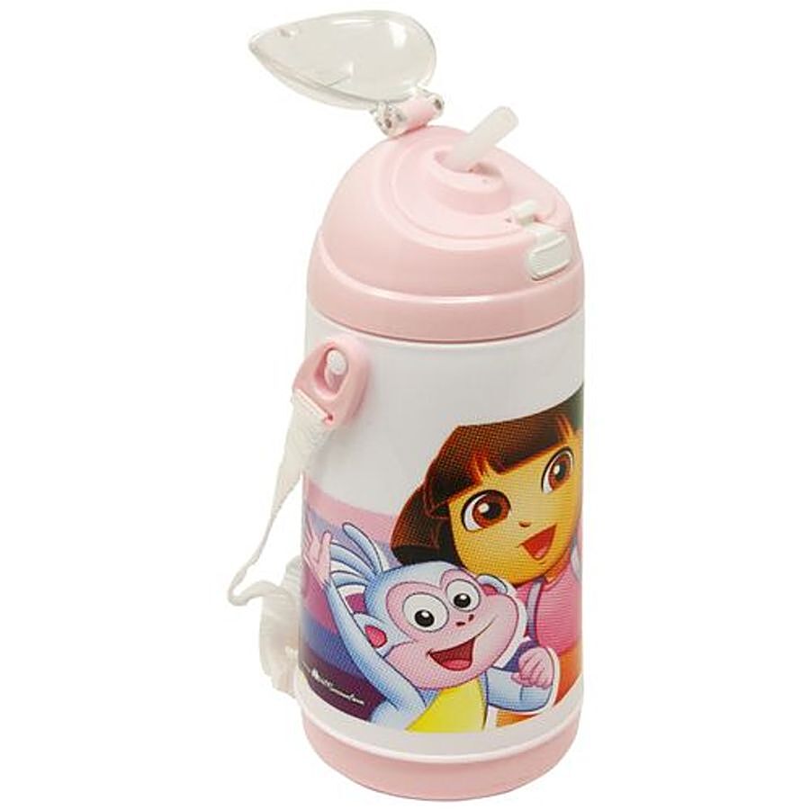 Hm International Dora Double Wall Plastic Sipper Kids Water Bottle