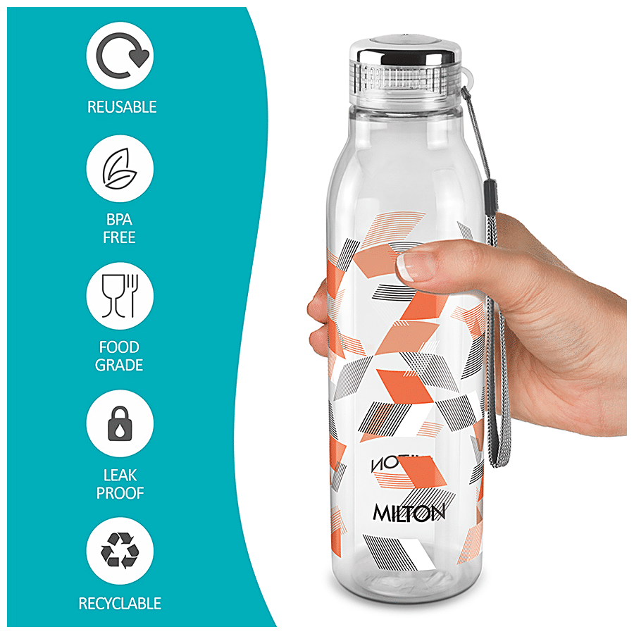 Milton Helix 1000 Pet Water Bottle - Orange BPA Free 100% Leak