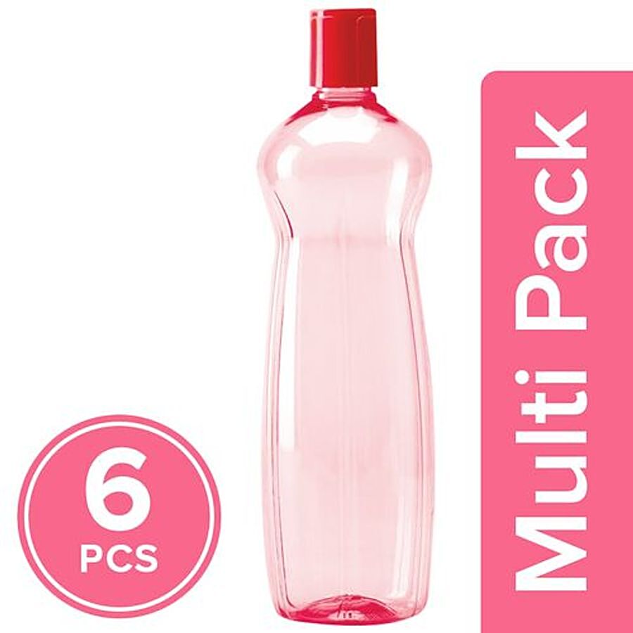 Milton Pacific PET Fridge Plastic Water Bottle - Red