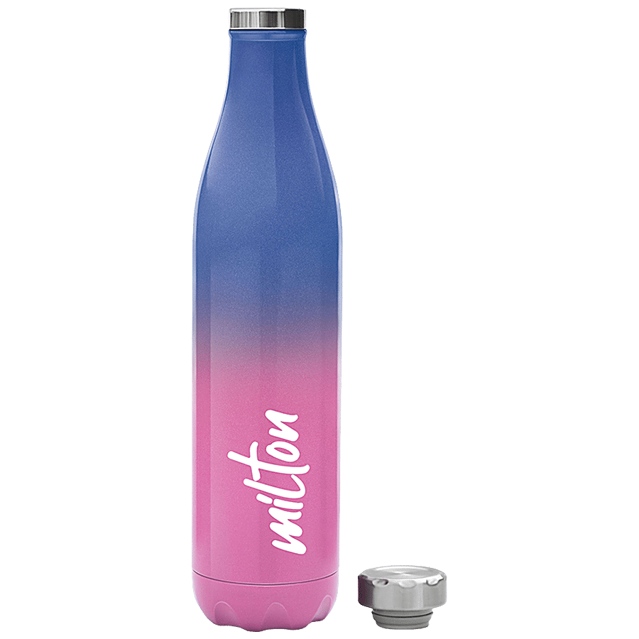 Milton Prudent 1100 Thermosteel 24 Hours Hot & Cold Water Bottle - Blue