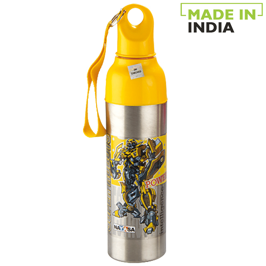 Nayasa Alloy Insulated Water Bottle - Yellow