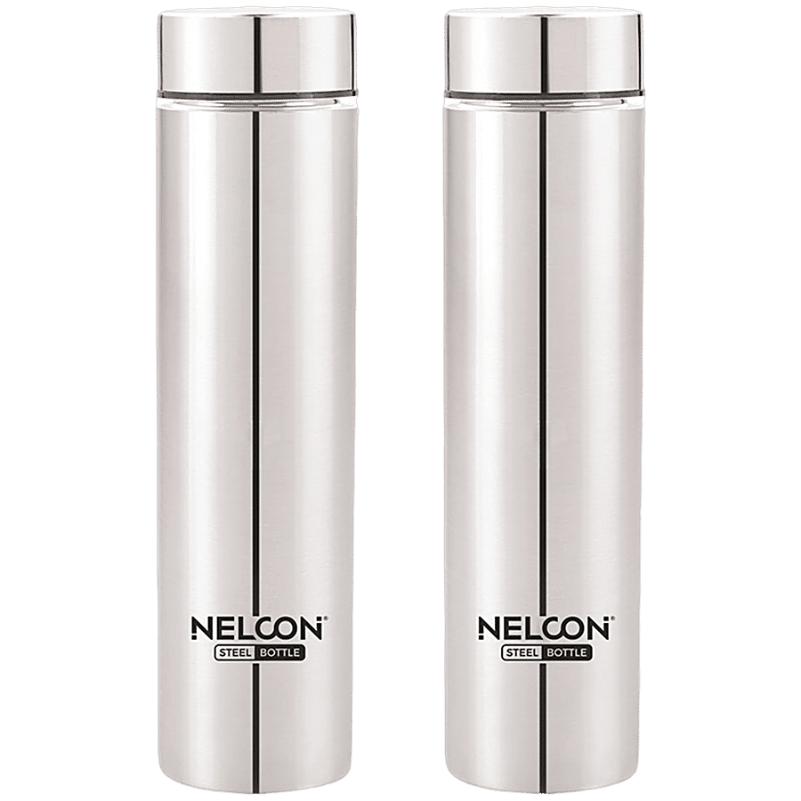 Nelcon Stainless Steel Fridge Water Bottle - Slim