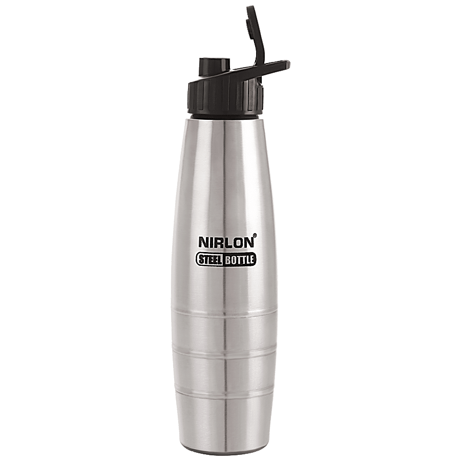 Nirlon Stainless Steel Freezer Bottle - Eco Sipper Cap