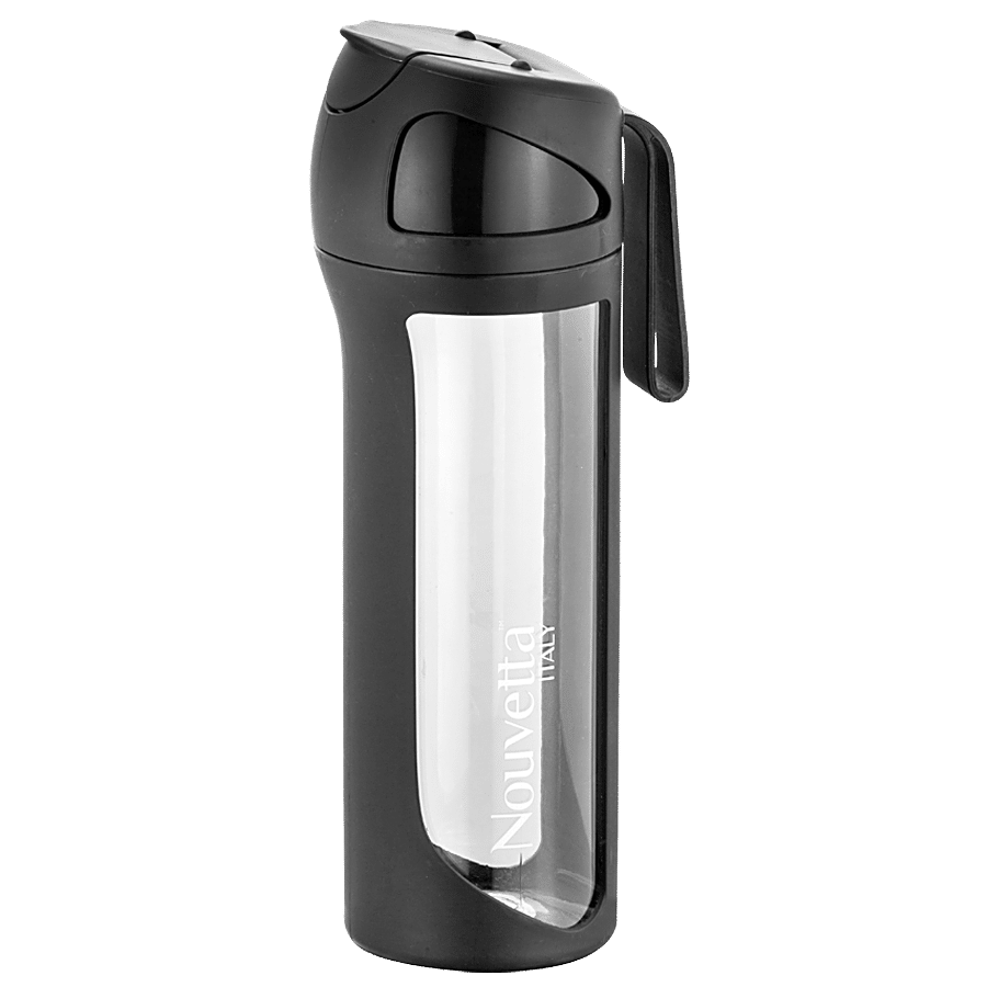 Nouvetta Beetel Tritan Plastic Sports Water Bottle - Black