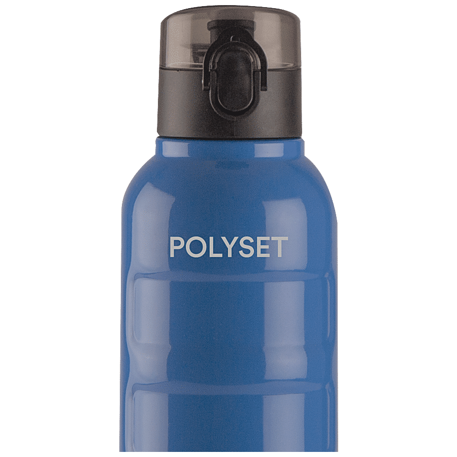 Polyset Ryder Single Walled Stainless Steel Bottle - Blue