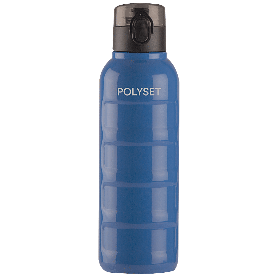 Polyset Ryder Single Walled Stainless Steel Bottle - Blue