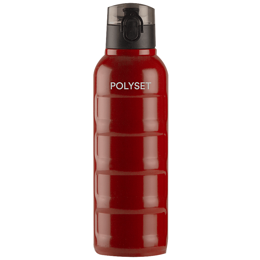 Polyset Ryder Single Walled Stainless Steel Bottle - Red