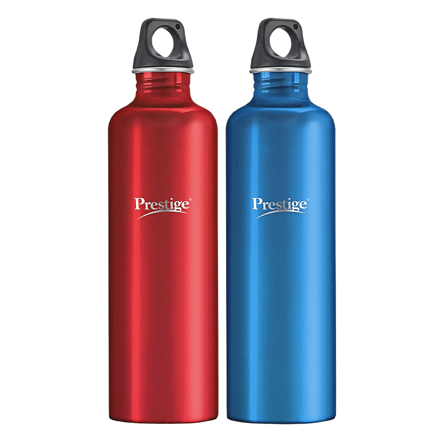 Prestige PSWBC 14 Stainless Steel Water Bottle - Red & Blue