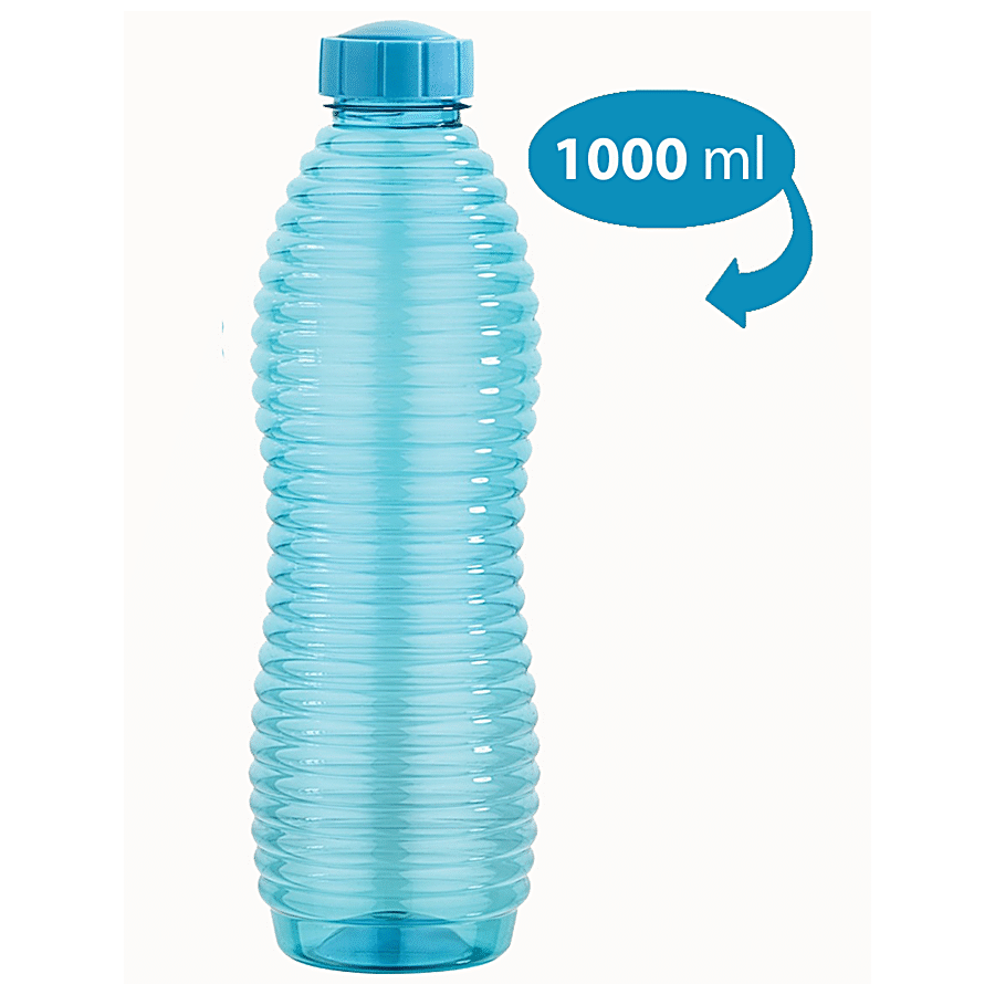 Saura Belly PET Water Bottle - Blue