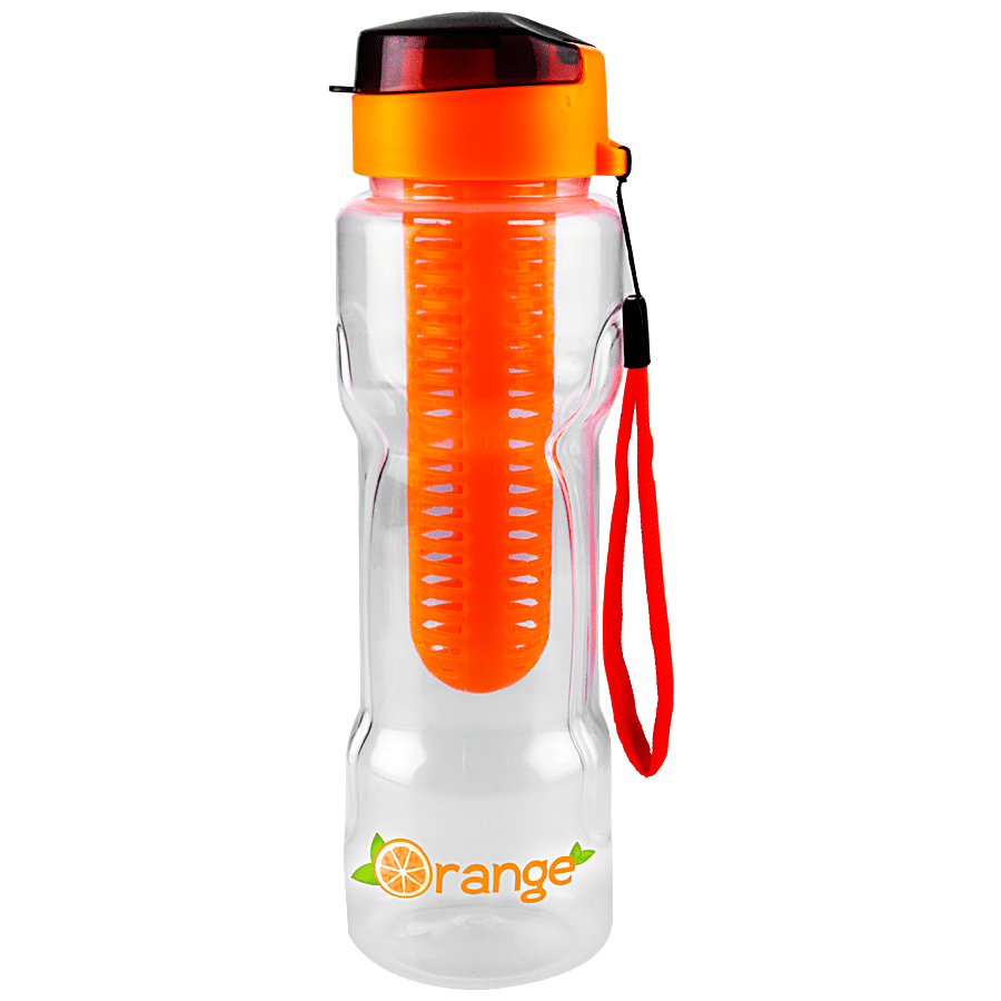 Saura Hydro Infuser Plastic Bottle - Orange