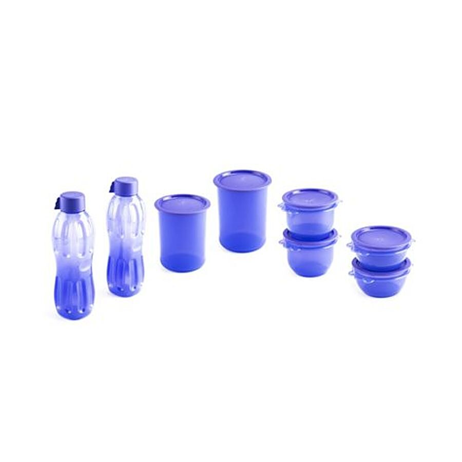 Signoraware Center Press + Water Bottles Set - Violet