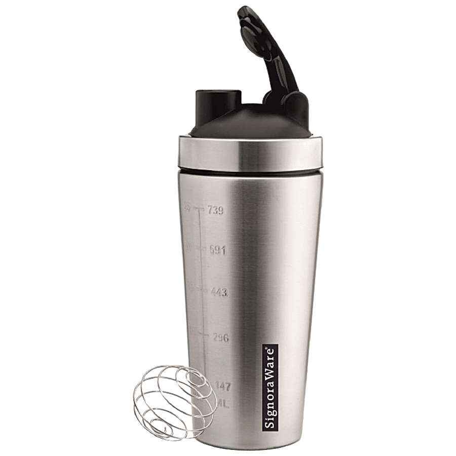 Signoraware Charger Shaker Steel -Silver