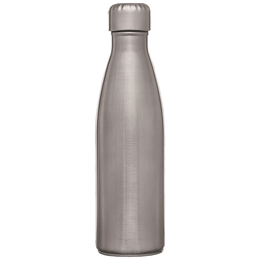 Signoraware Cola Single Walled Stainless Steel Fridge Water Bottle - Matt