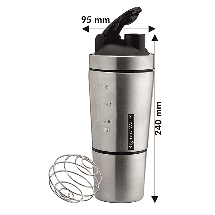 Signoraware Maxxo Shaker Steel - Silver