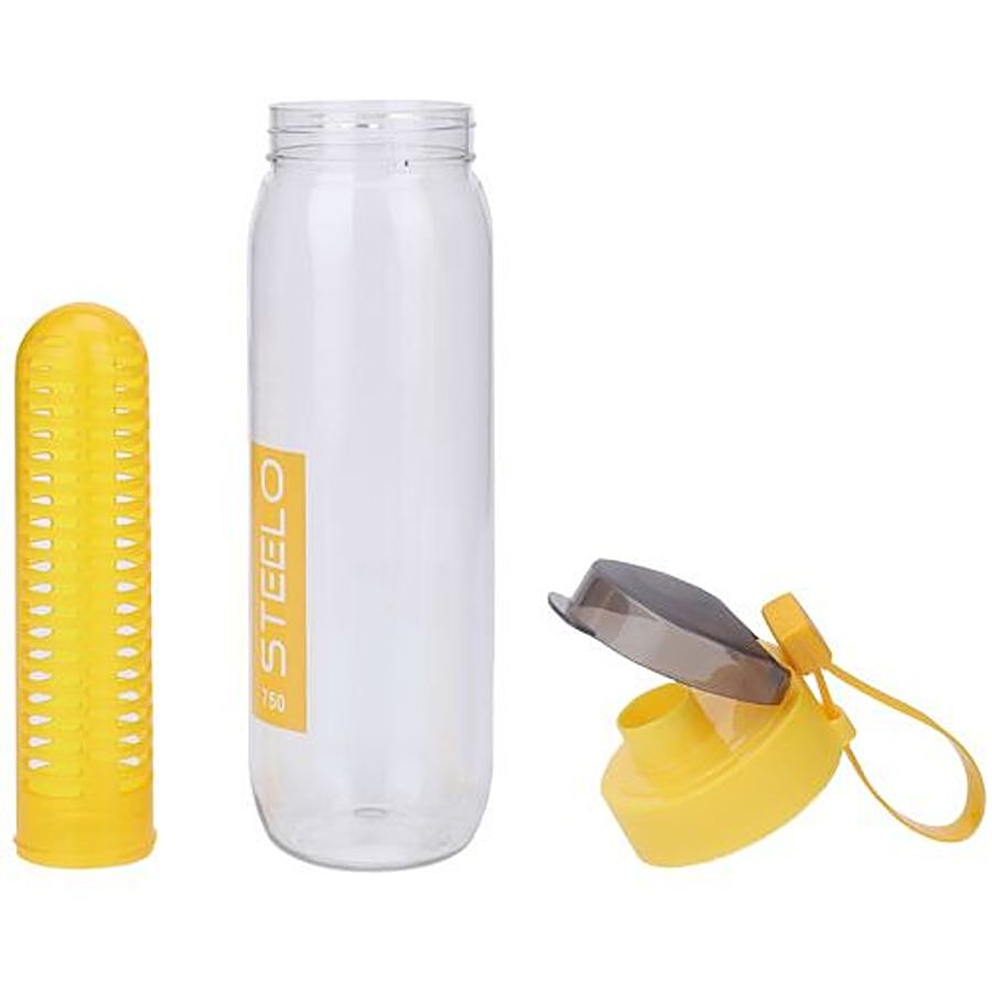 Steelo Sante Infuser Water Bottle - Yellow