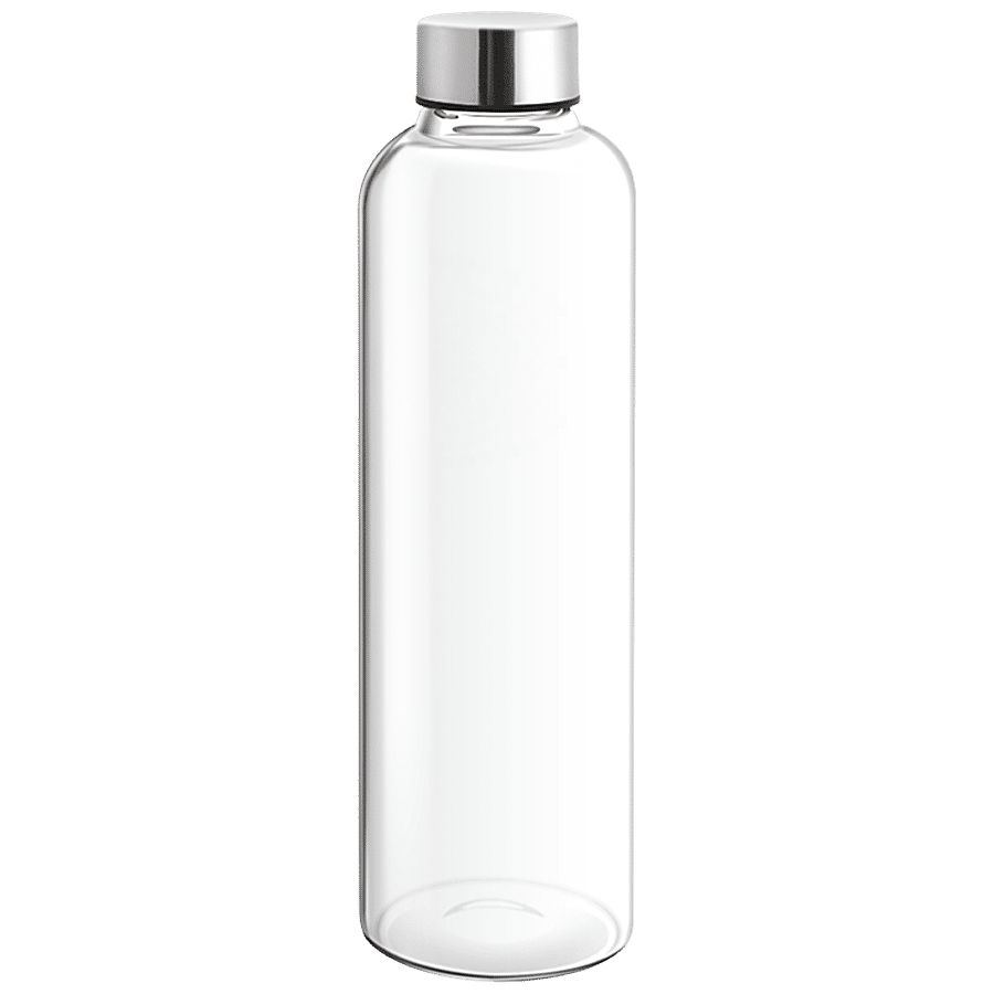 Treo Clarion Borosilicate Glass Water Bottle - Leak Proof