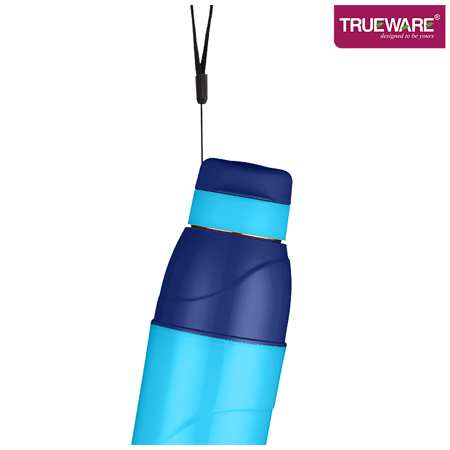 Trueware Wave 950 Water Bottle - Steel Inner With Wide Mouth