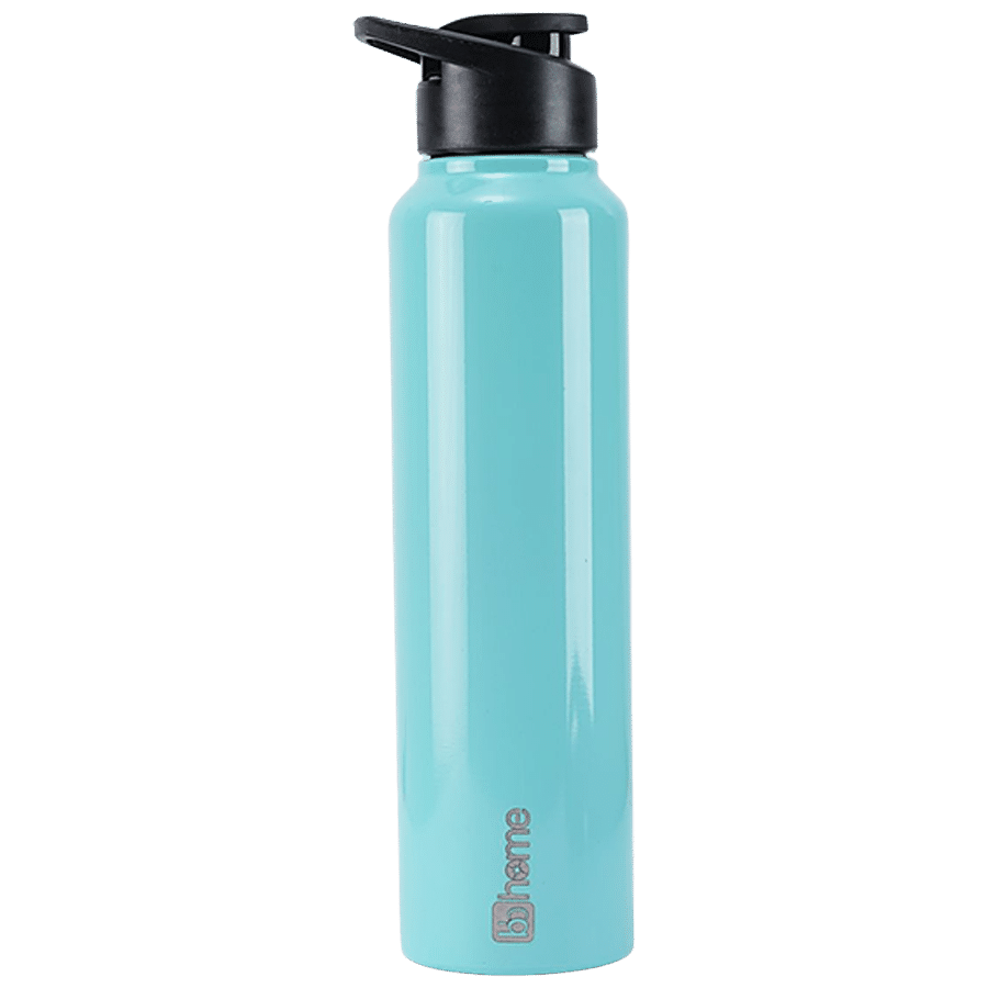 bb home Frost Stainless Steel Water Bottle With Sipper Cap - Turquoise Blue