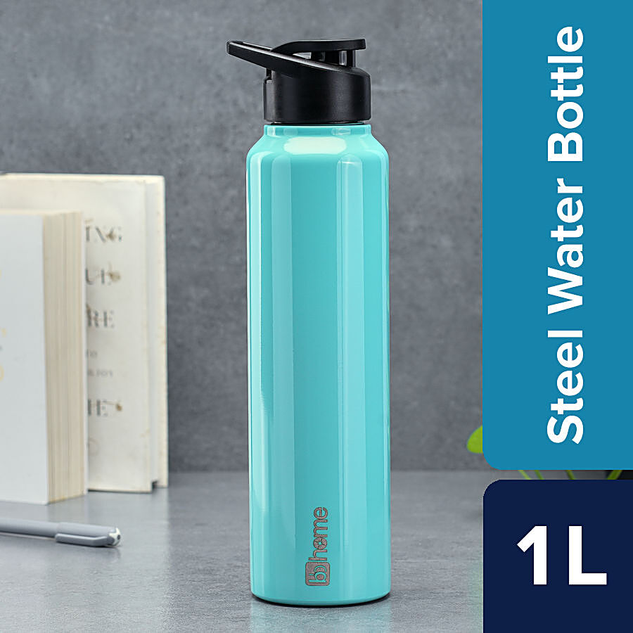 bb home Frost Stainless Steel Water Bottle With Sipper Cap - Turquoise Blue